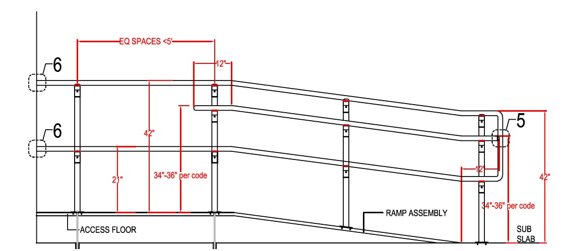 Custom Ramps & Railings | Raised Access Floors | Access Floor Panels