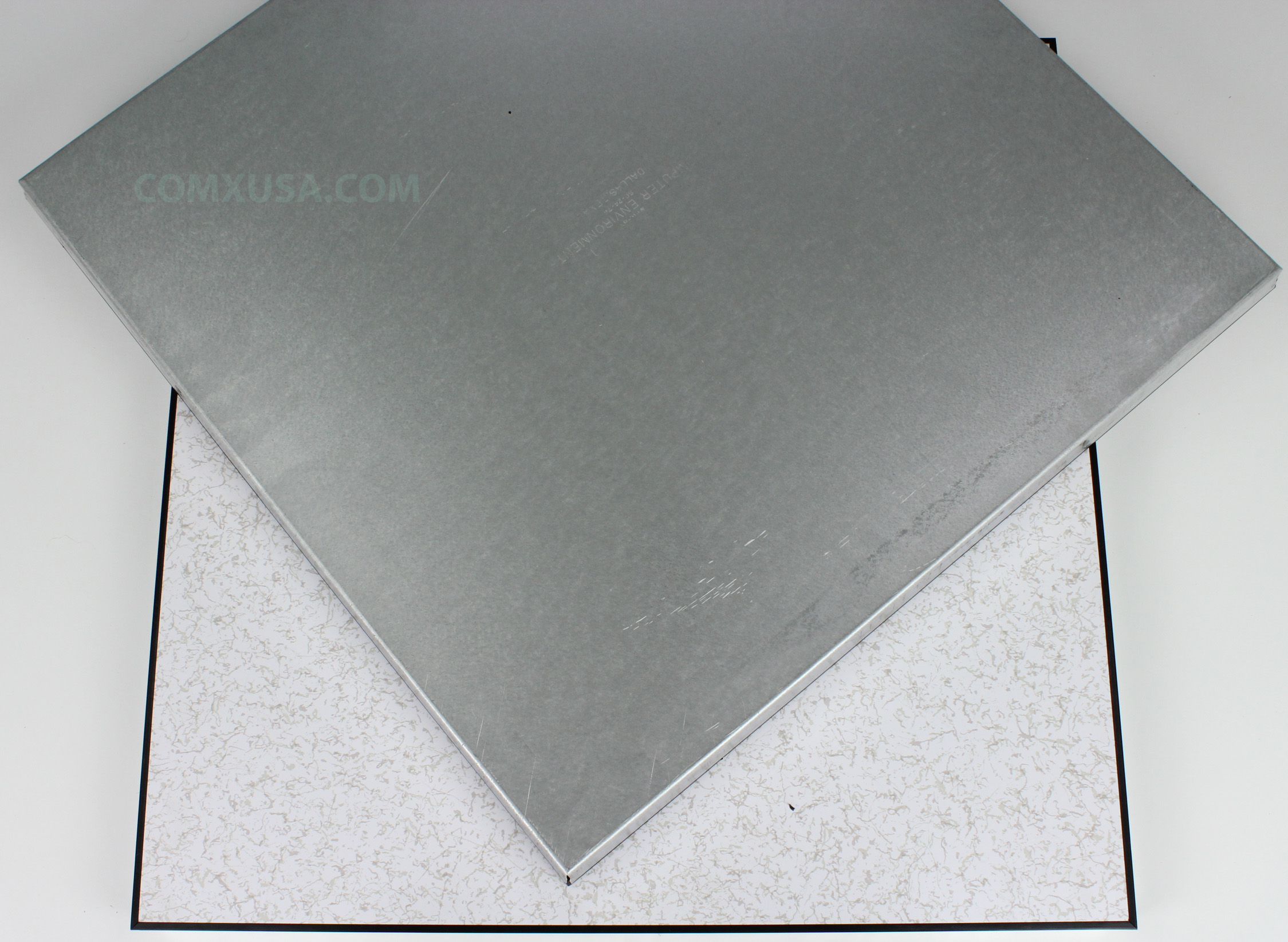 New Woodcore Raised Access Flooring Nevamar Gray Starlite