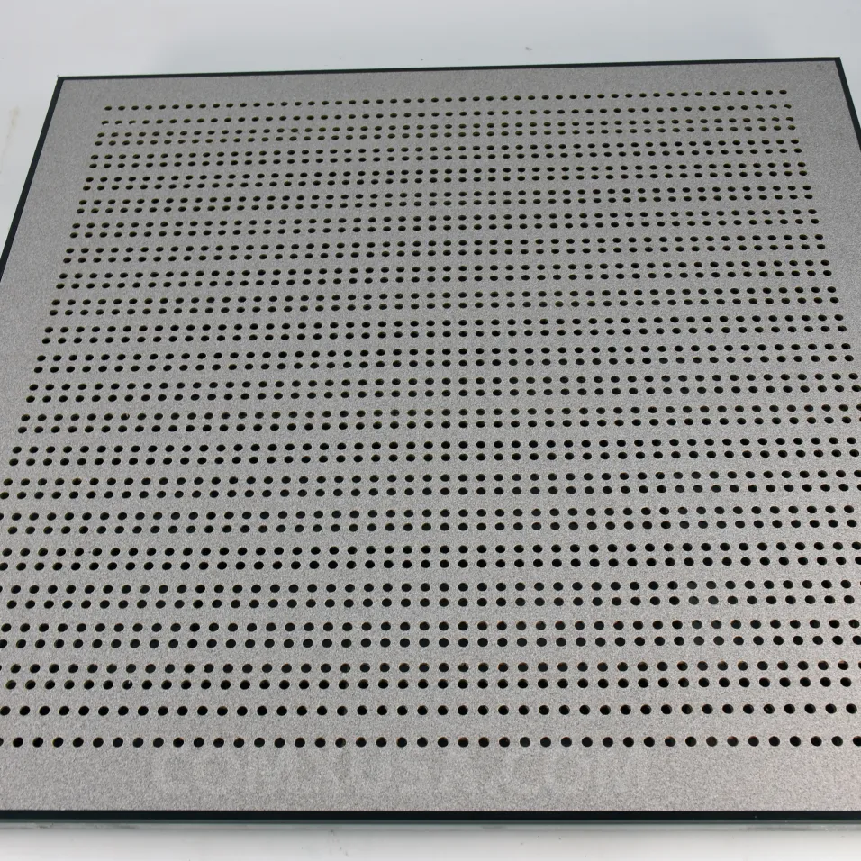 New Woodcore Perforated Airflow Panel Gray Matrix HPL