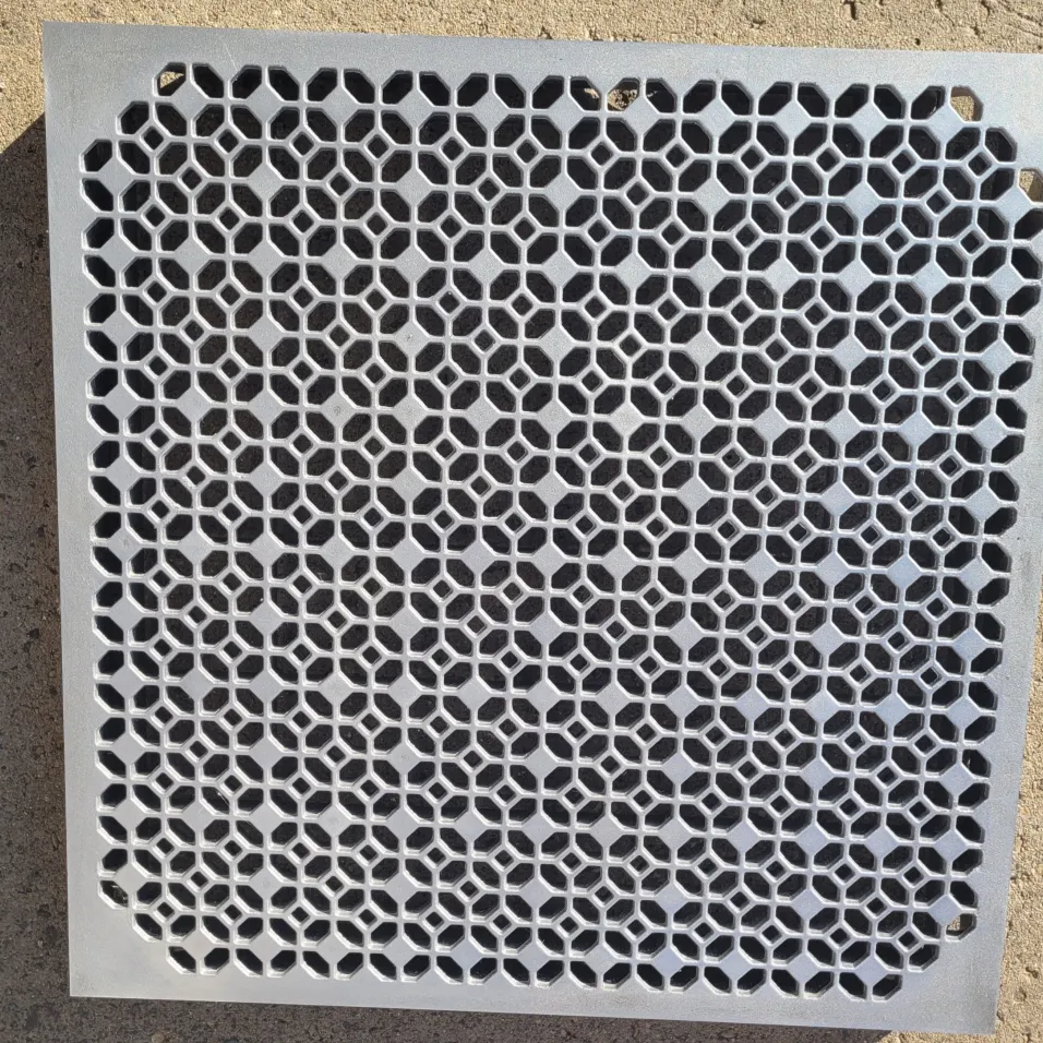 Tate GrateAire 56% Aluminum Bare Non-Coated Airflow Panels Used