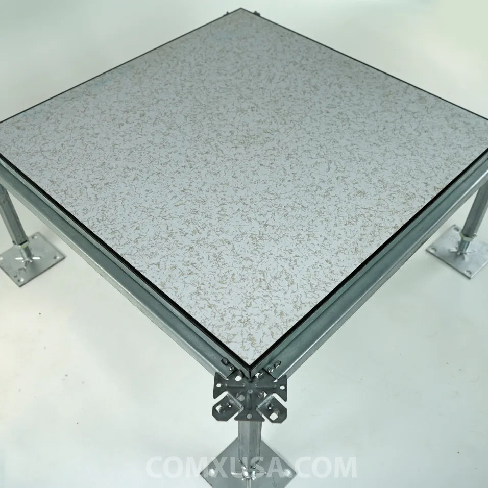New Woodcore Raised Access Floor System Gray Starlite