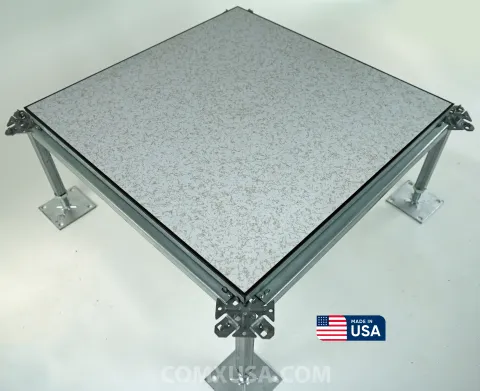 New Woodcore Raised Access Floor System - Gray Starlite
