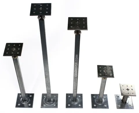 New Pedestal Assemblies