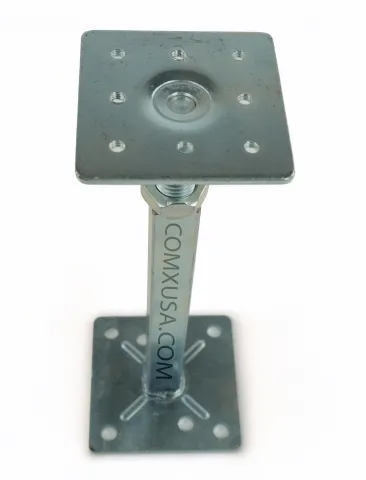 Raised Access Floor Pedestals Flat Head 12 Inch